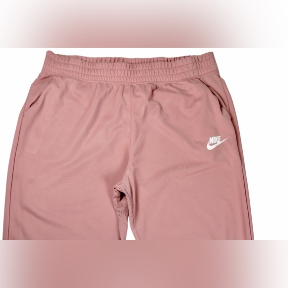 Nike Women’s Track Joggers Dusty Rose Pink w/ Stripe Cuffs – Size XL - Picture 9 of 14